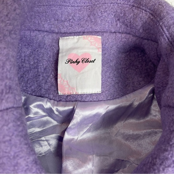 Pinky Closet Women's Jacket Beautiful Light Purple I would guess a Size S to M - Picture 8 of 9